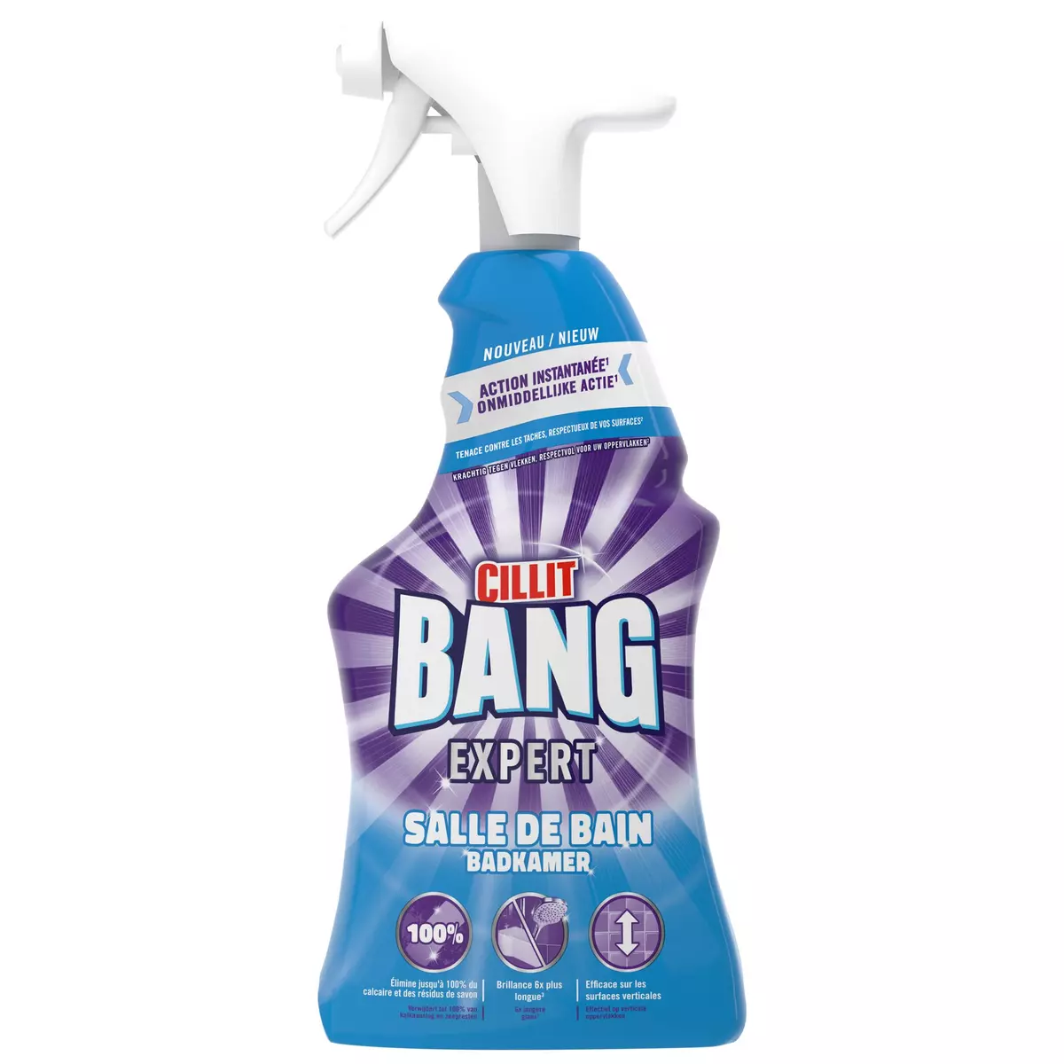 CILLIT BANG Spray nettoyant expert salle de bain 750ml