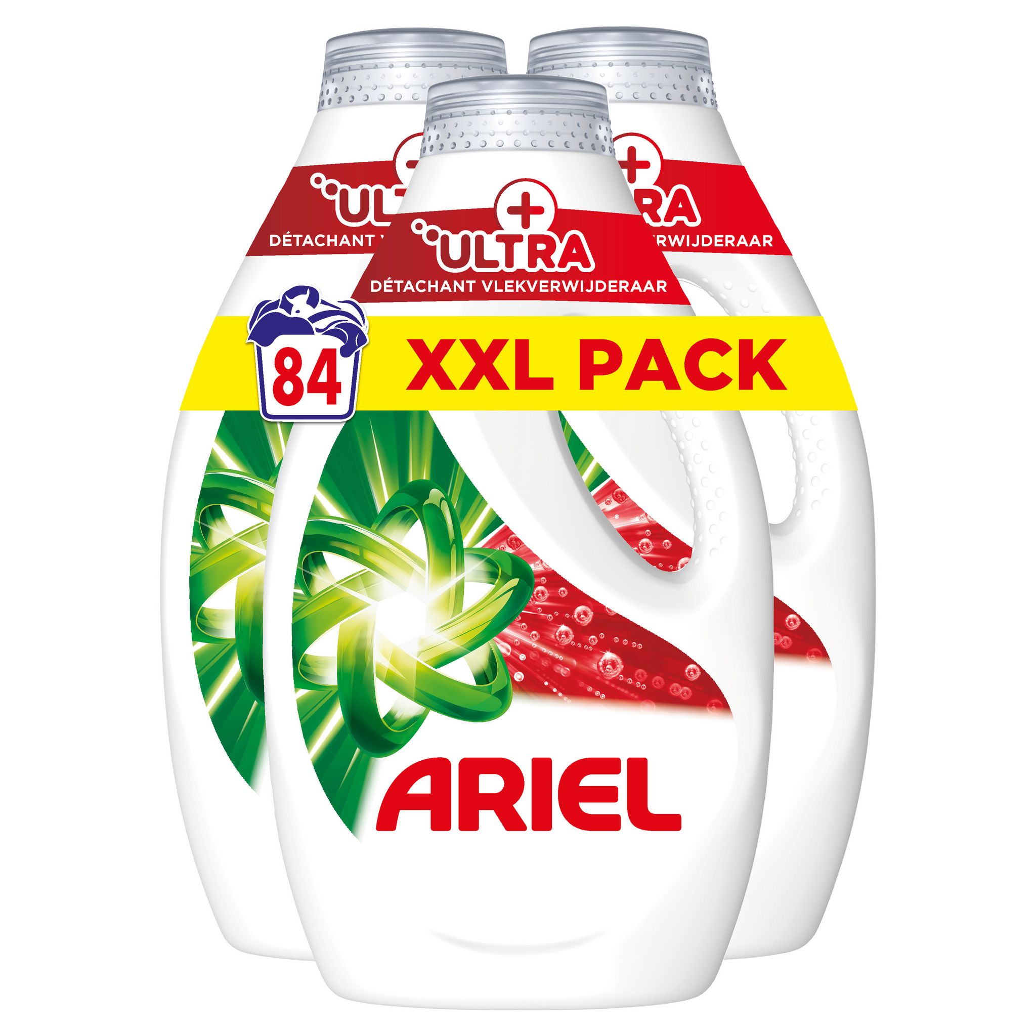 Voir la diapositive 1 : ARIEL Lessive liquide ultra détachant XXL Pack 84 lavages