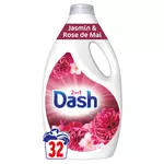Dash Lessive liquide jasmin et rose de Mai
