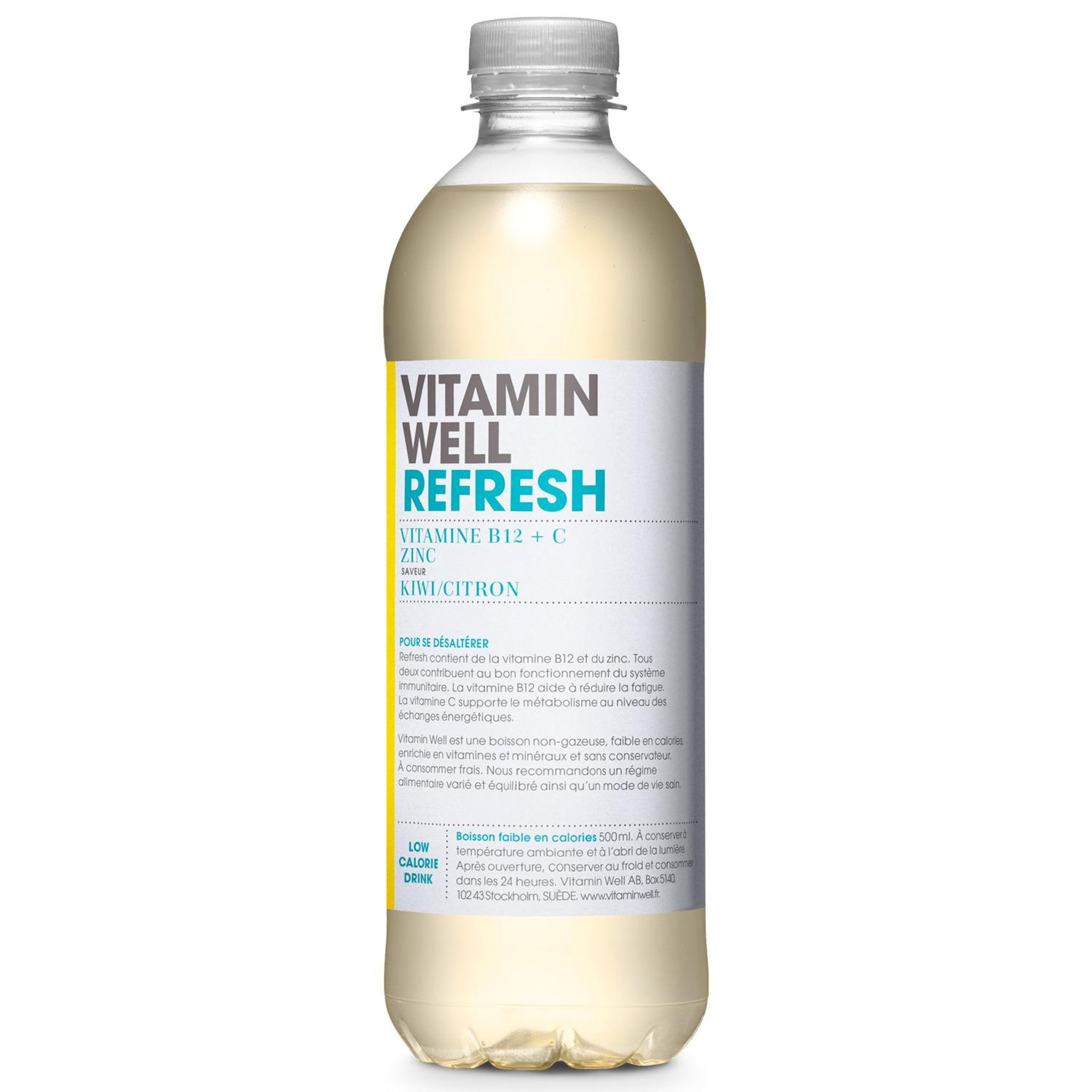 VITAMIN WELL Boisson vitaminée Refresh saveur kiwi citron 50cl