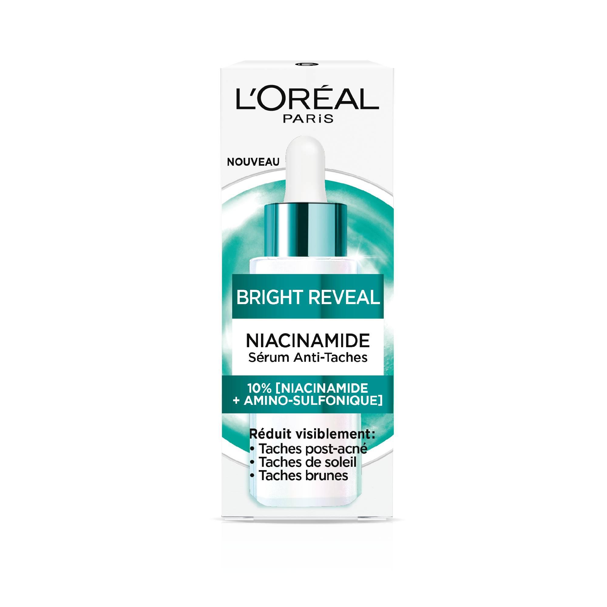 Voir la diapositive 2 : L'OREAL Revitalift serum bright niacinamide 30ml