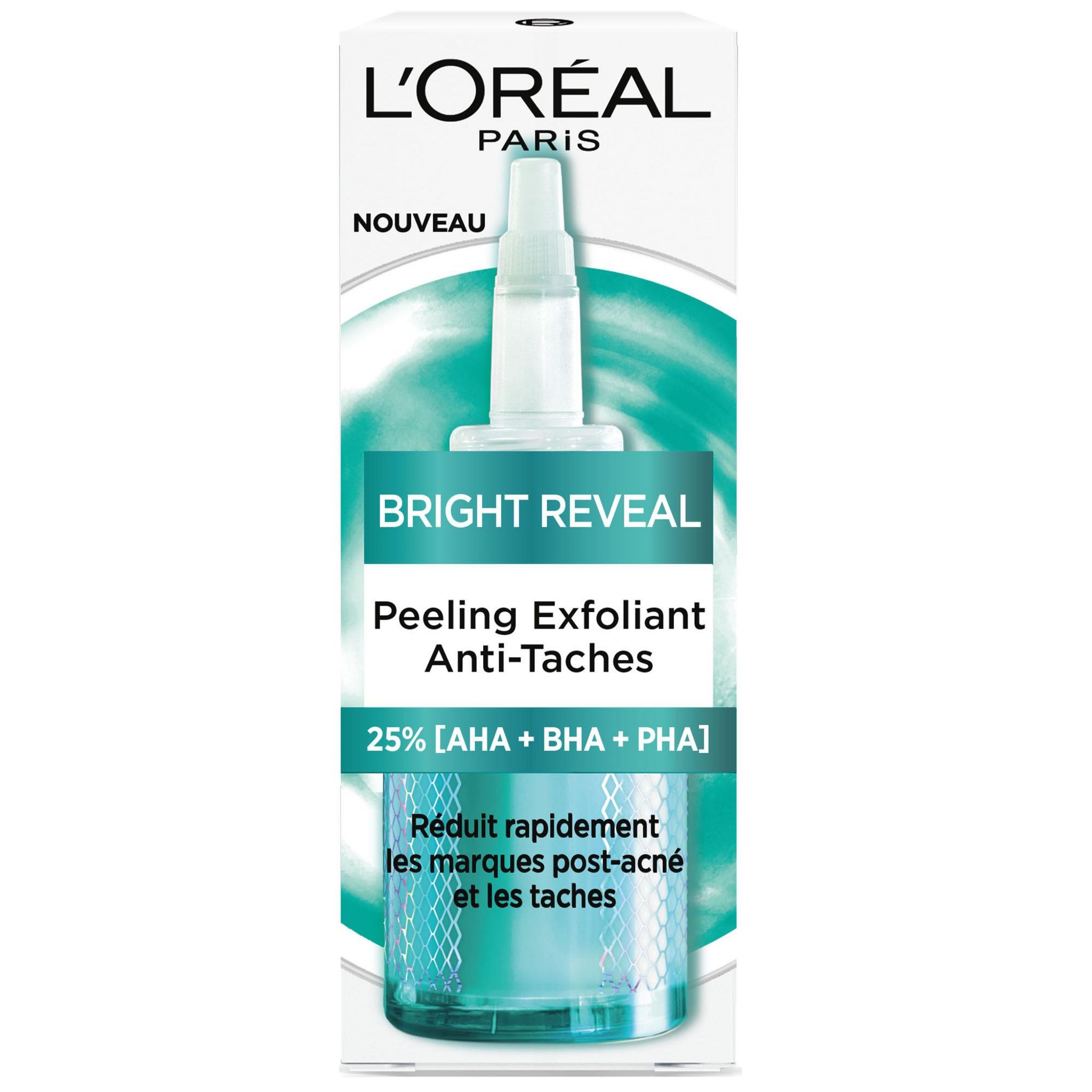 Voir la diapositive 2 : L'OREAL Bright Reveal Peeling exfoliant anti-tâches 25ml