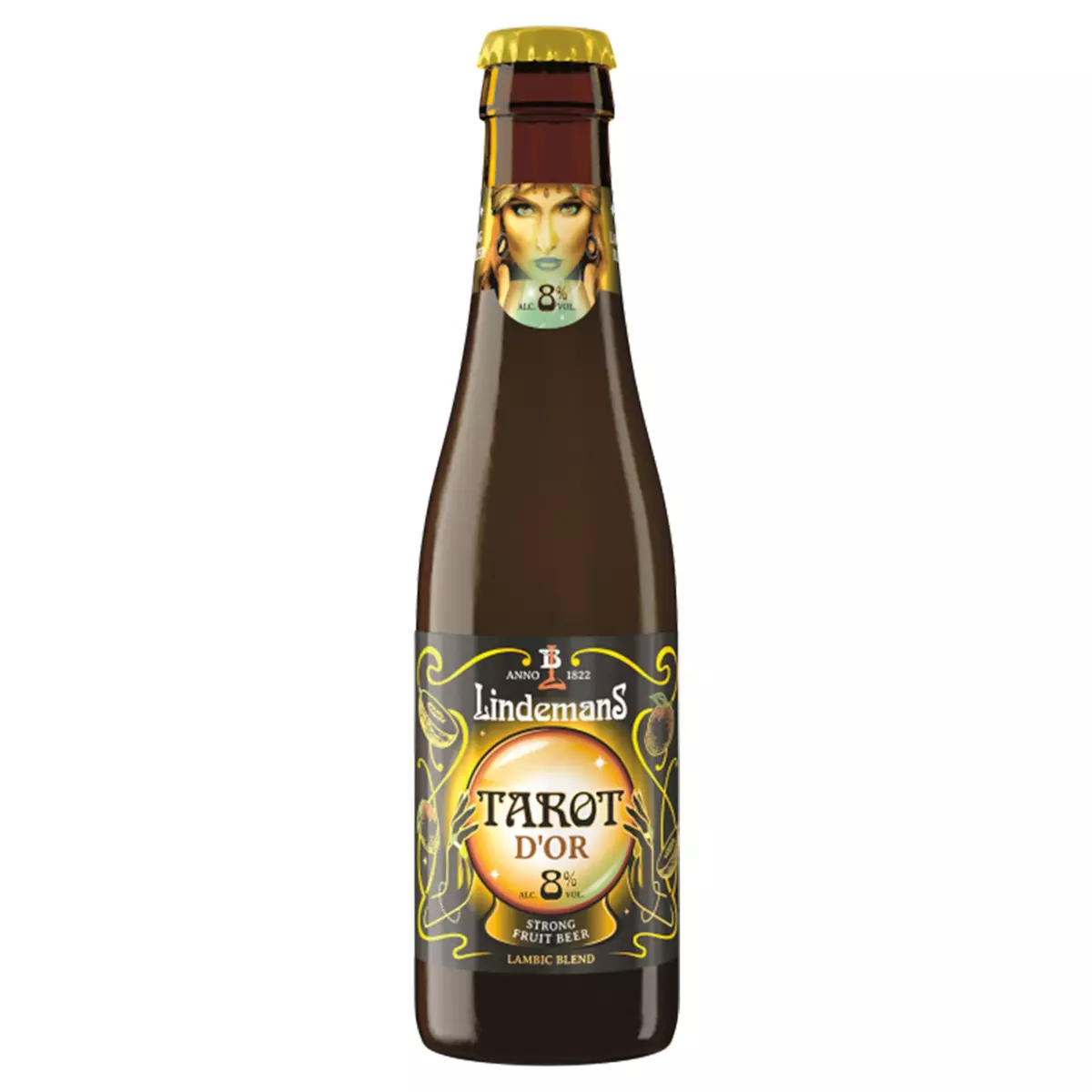 LINDEMANS Tarot d'or bière blonde 8% 25cl