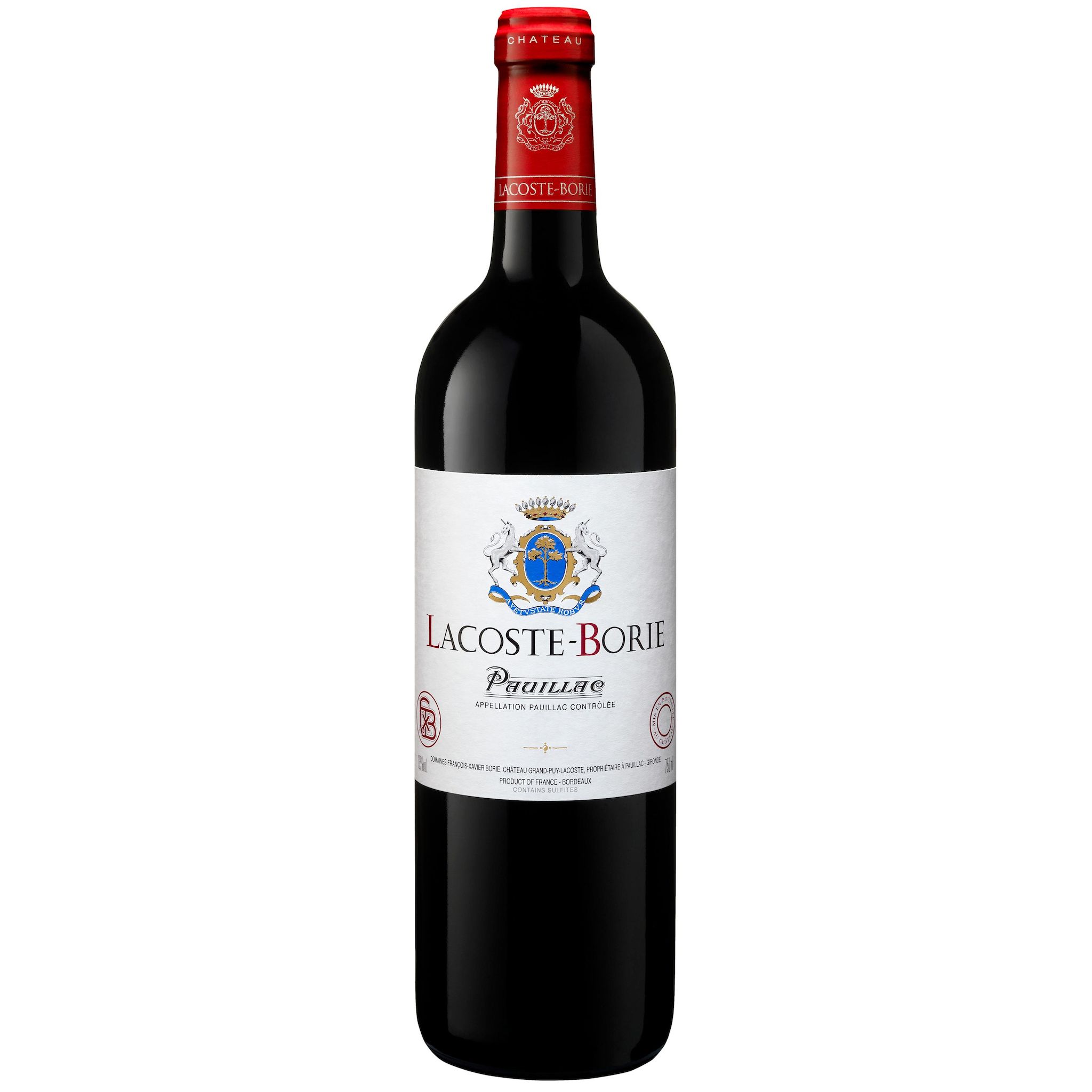 AOP Pauillac Lacoste Borie rouge 75cl