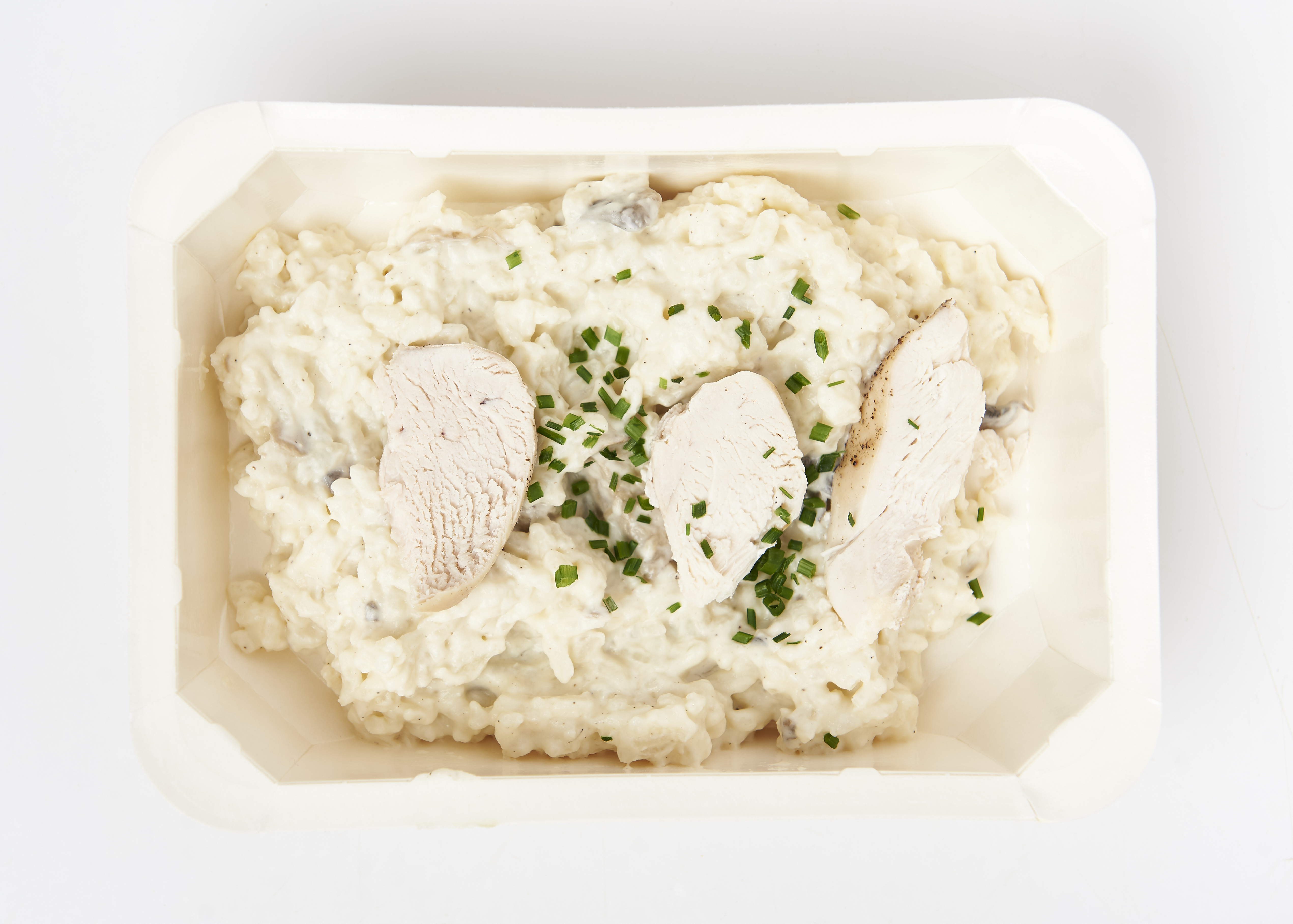 Voir la diapositive 3 : MON TRAITEUR Risotto poulet forestier 1 part 300g