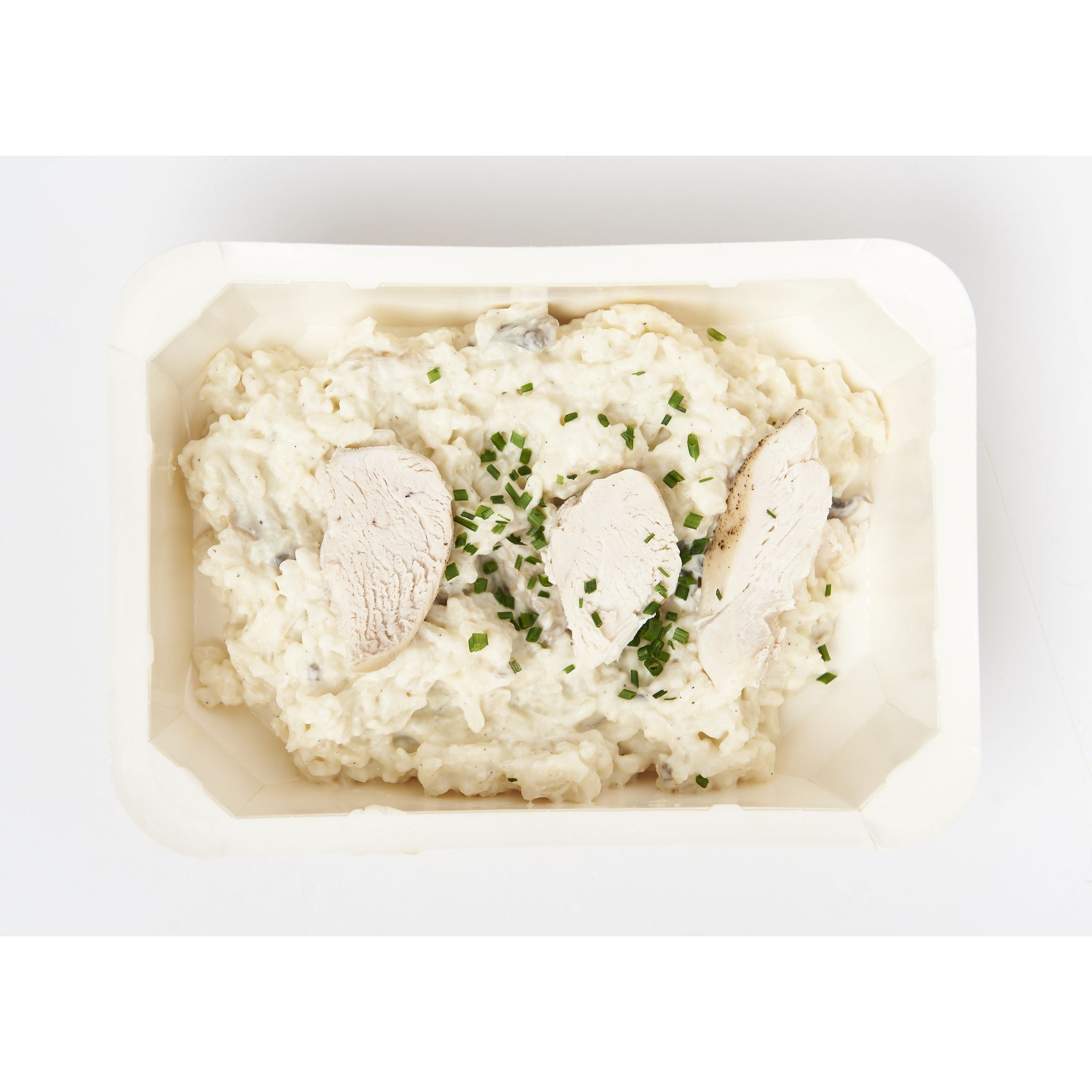 Voir la diapositive 3 : MON TRAITEUR Risotto poulet forestier 1 part 300g