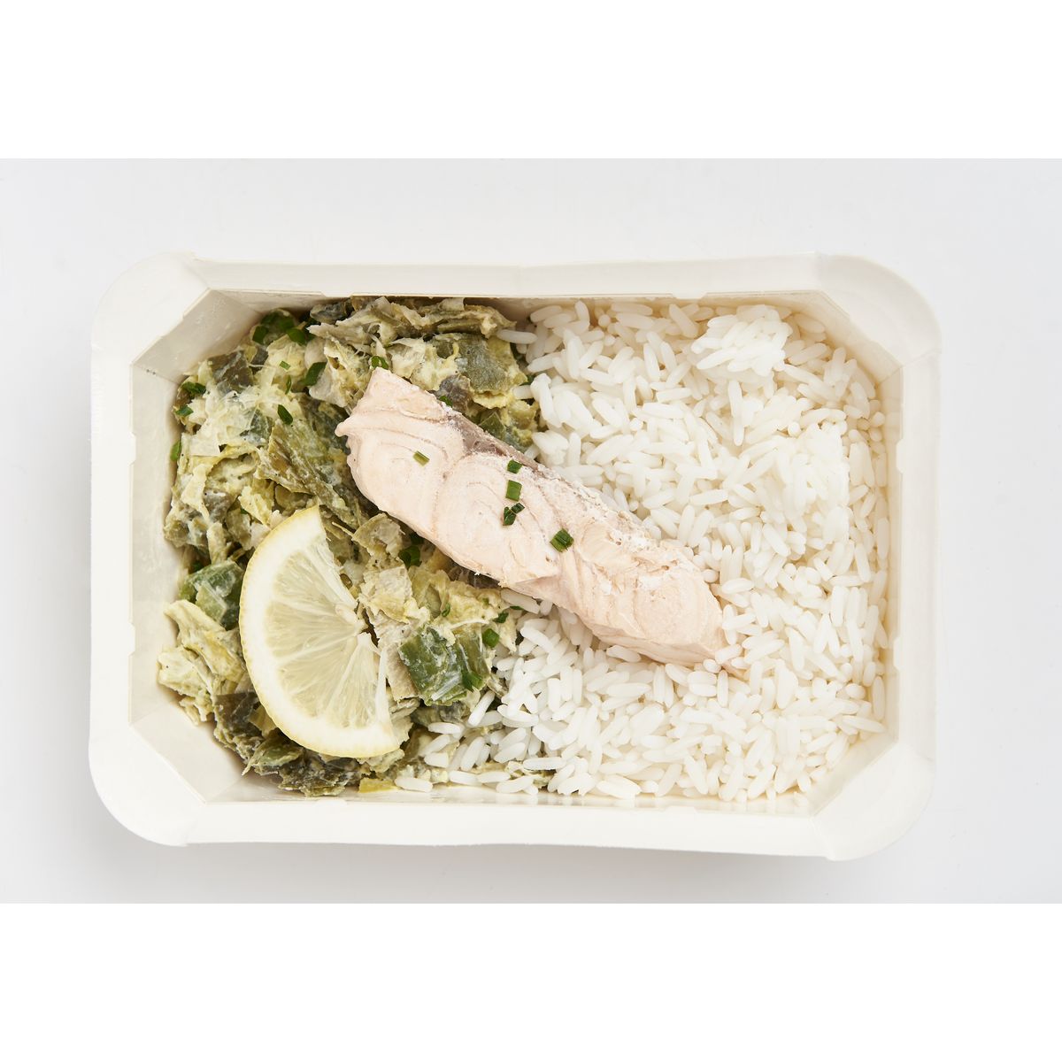 MON TRAITEUR Pavé de saumon fondue de poireau et riz 1 part 330g