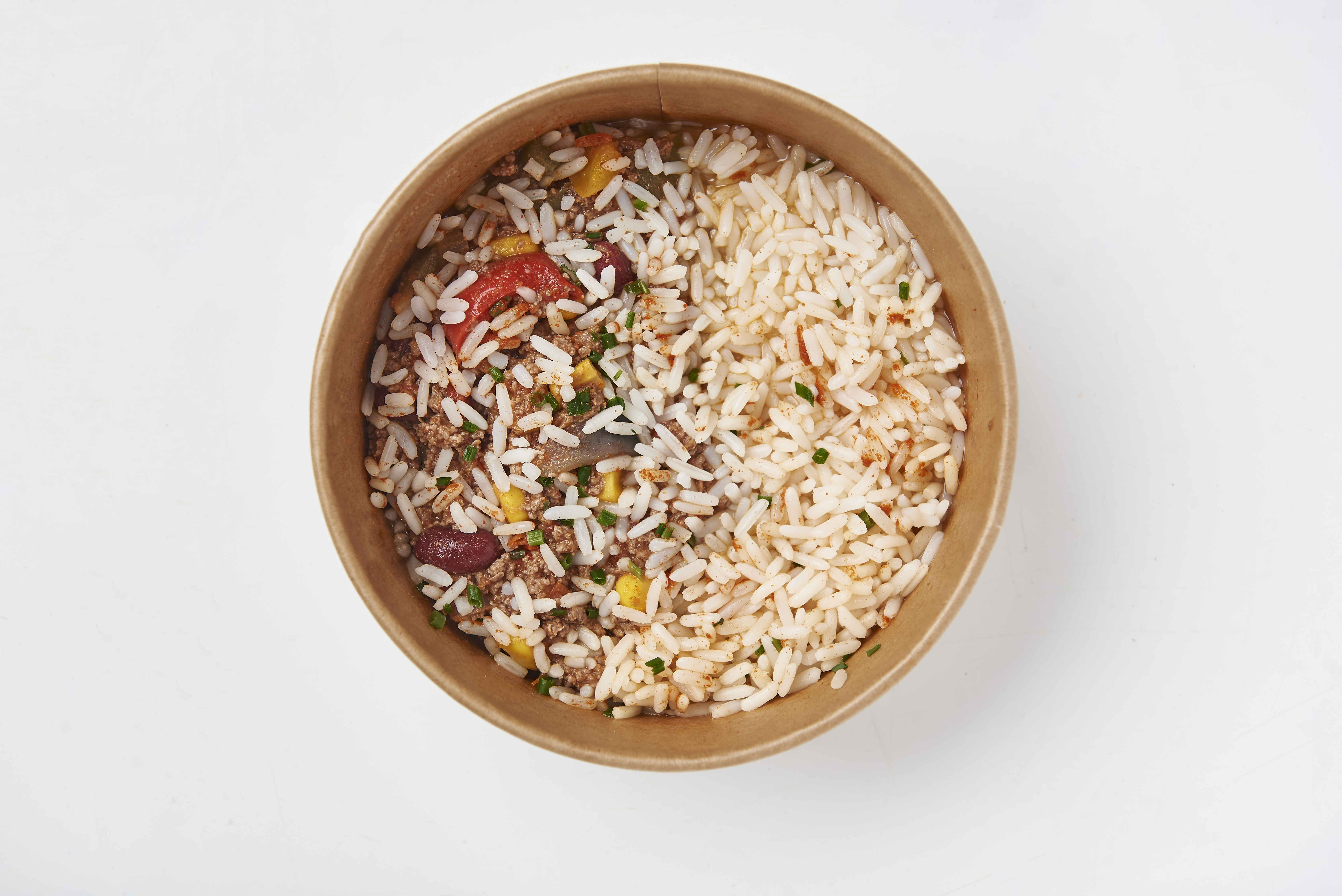 Voir la diapositive 3 : MON TRAITEUR Chili con carne et riz 1 part 350g