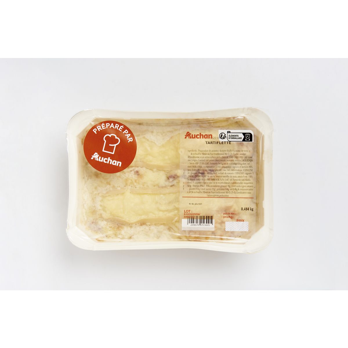 MON TRAITEUR Tartiflette 1 part 350g