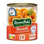 DOUNIA HALAL Ravioli halal à la sauce tomate en conserve 800g