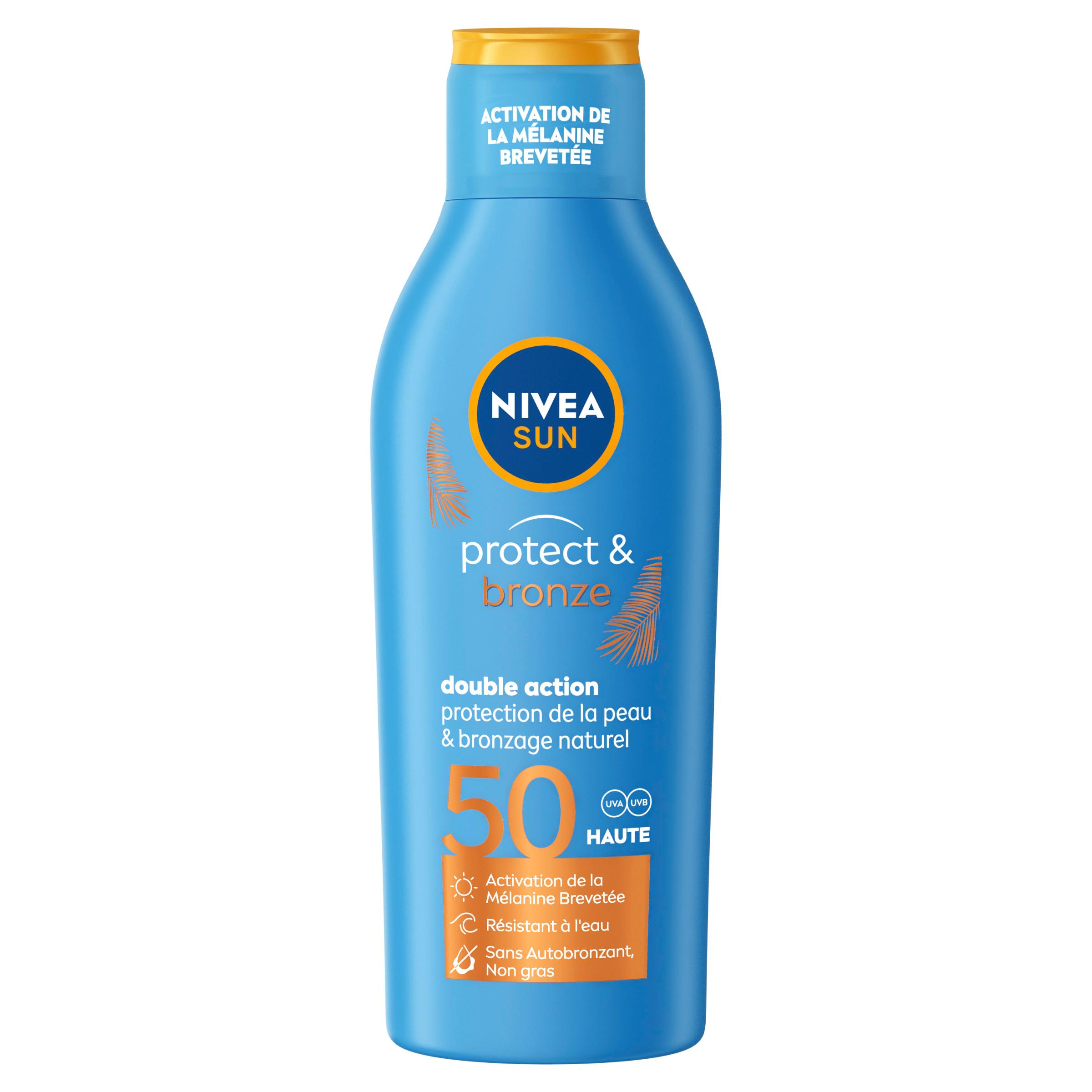NIVEA SUN Protect&Bronze Lait double action FPS50 200ml