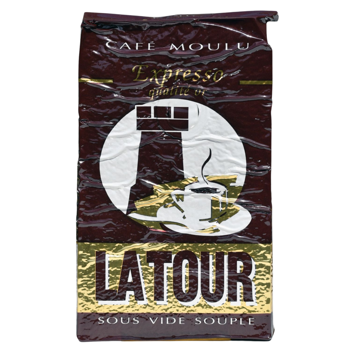 LA TOUR Café torréfié moulu expresso qualité or 250g