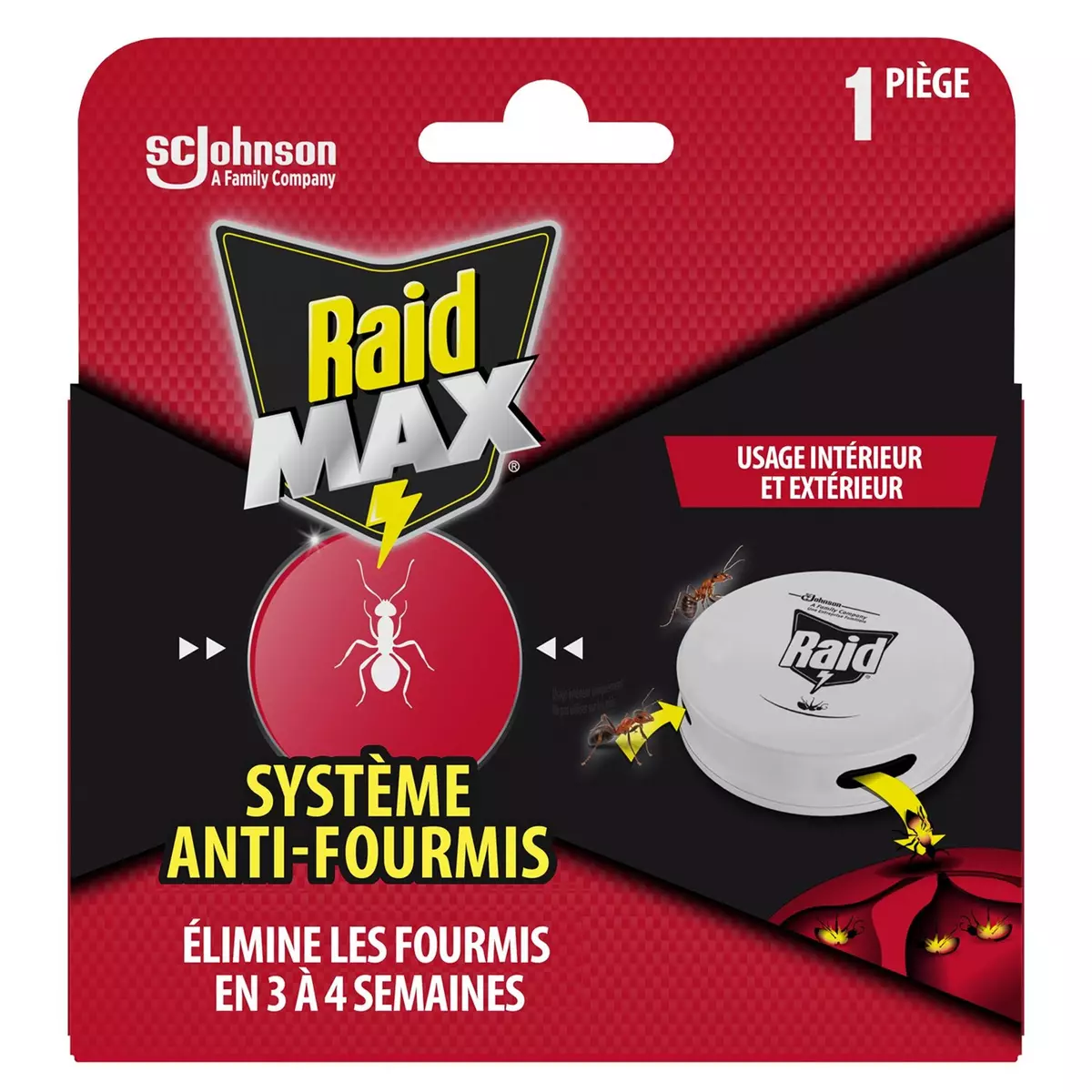 RAID MAX piège fourmis 1 pièce