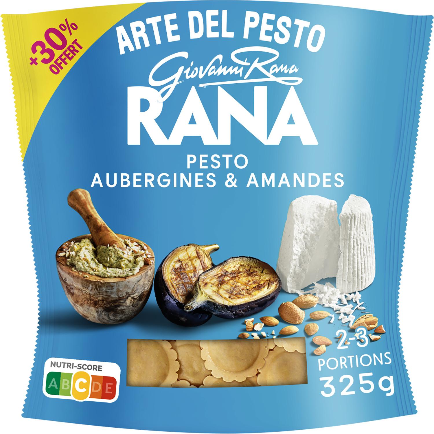RANA Girasoli au pesto aubergines et amandes 2/3 parts 250g + 30% offert