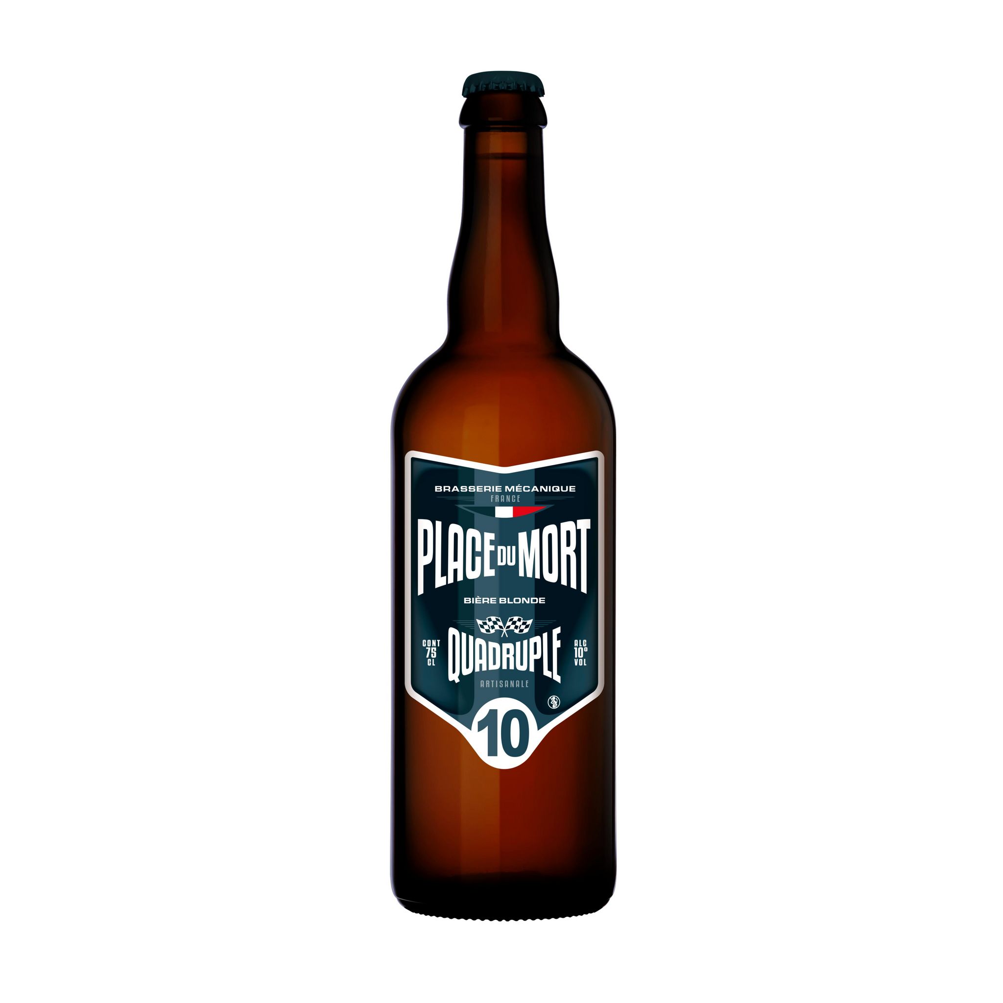 PLACE DU MORT Bière quadruple 10% 75cl