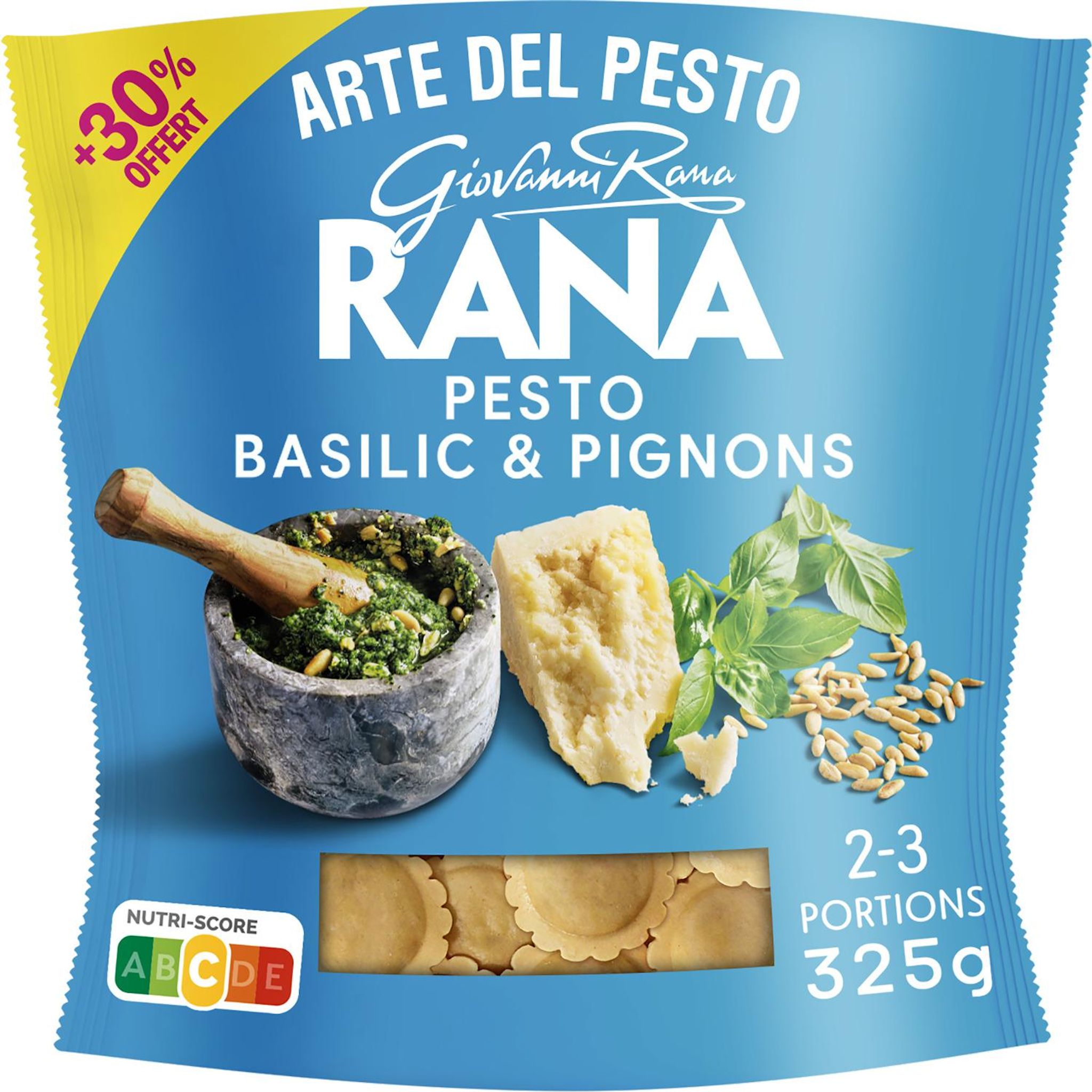 RANA Girasoli au pesto basilic et pignons 2/3 parts 250g + 30% offert