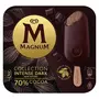 MAGNUM Bâtonnet glacé dark intense au chocolat 3 pièces 222g