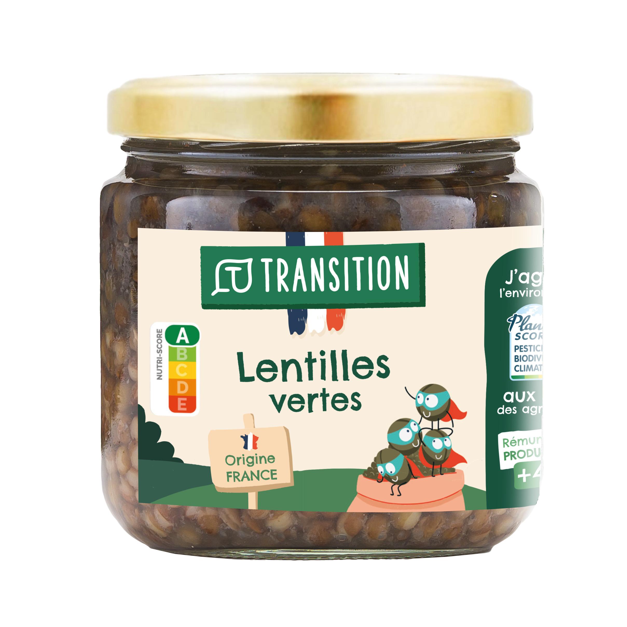 TRANSITION Lentilles en conversion biologique 265g