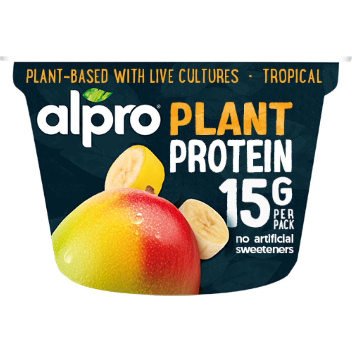 ALPRO Dessert végétal protéiné saveur tropical 200g