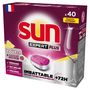Voir la diapositive 2 : SUN Expert plus Tablettes lave-vaisselle tout en 1 citron 40 tablettes