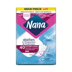 NANA Dailies protections lingerie extra long 40 protections