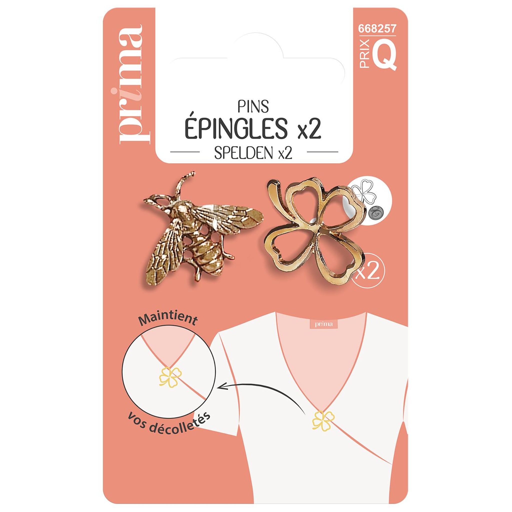 PRIMA Pins épingle 2