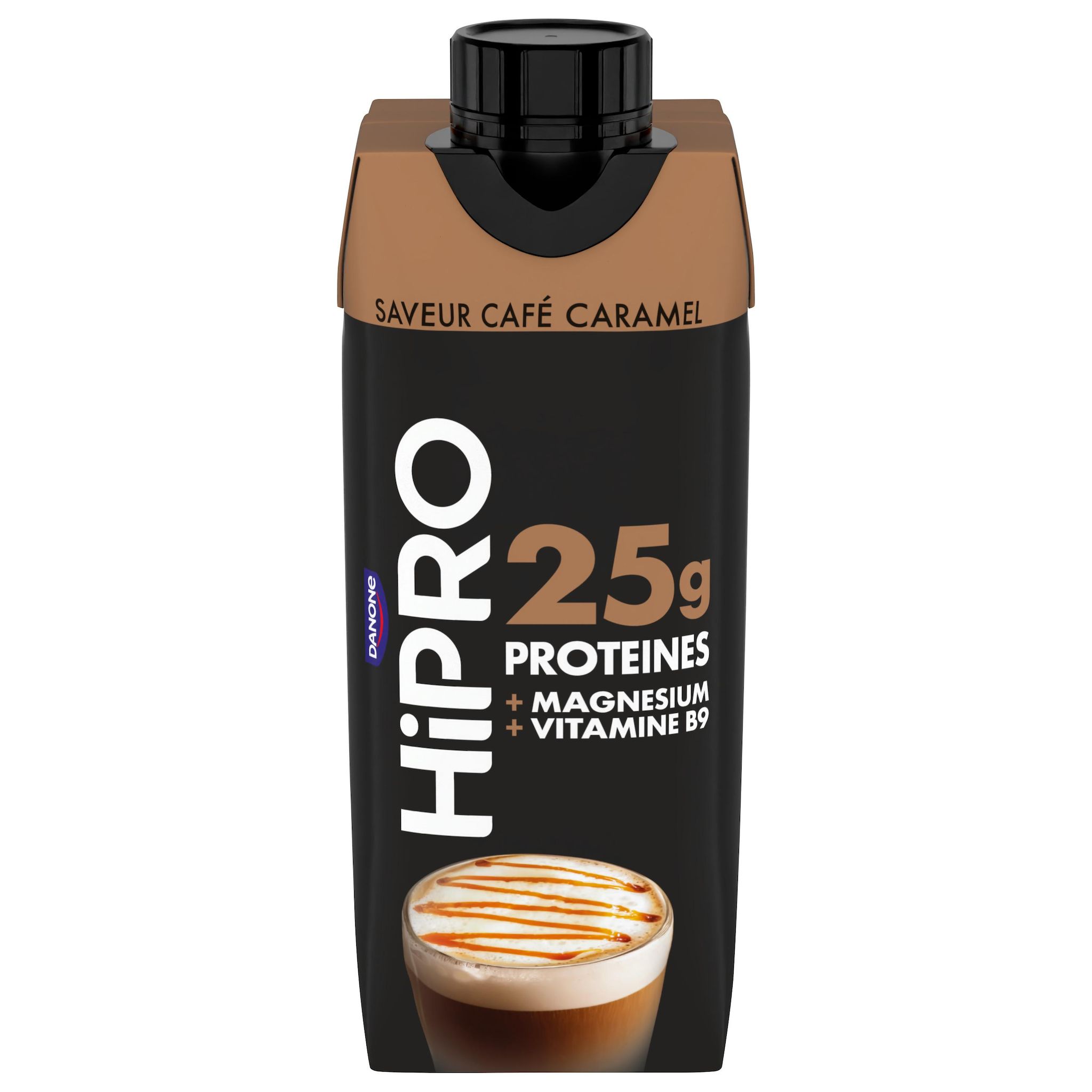 HIPRO Yaourt à boire protéiné café caramel 345g