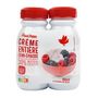 Voir la diapositive 3 : AUCHAN Crème semi-épaisse entière 30% MG UHT 2x25cl