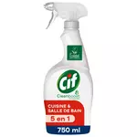 CIF Spray 5en1 cuisine et salle de bain 750ml