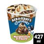 Voir la diapositive 3 : BEN & JERRY'S Sundae Pot de crème glacée marshmallow chocolat caramel 316g