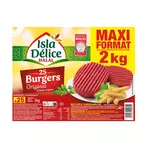 ISLA DELICE Steak burger halal 25 pièces 2kg