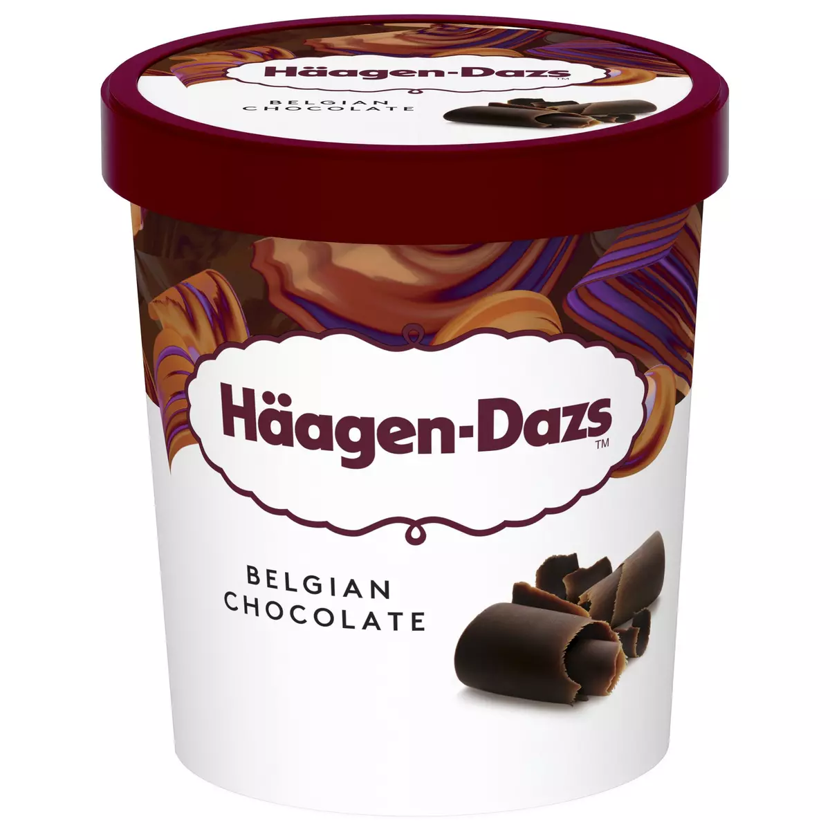 HAAGEN DAZS Pot de crème glacée au chocolat belge 400g