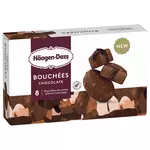 HAAGEN DAZS Bouchées de crème glacée au chocolat 8 pièces 168g