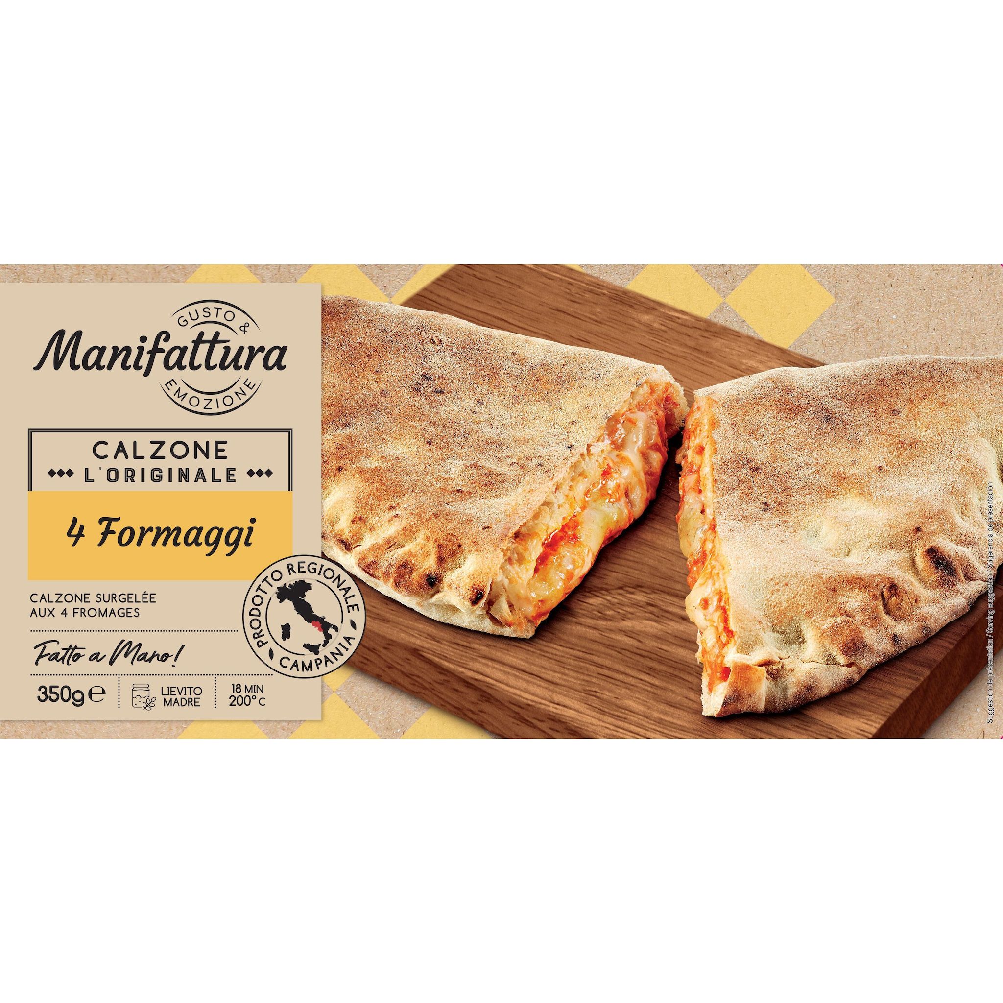 MANIFATTURA Calzone l originale 4 formaggi 350g