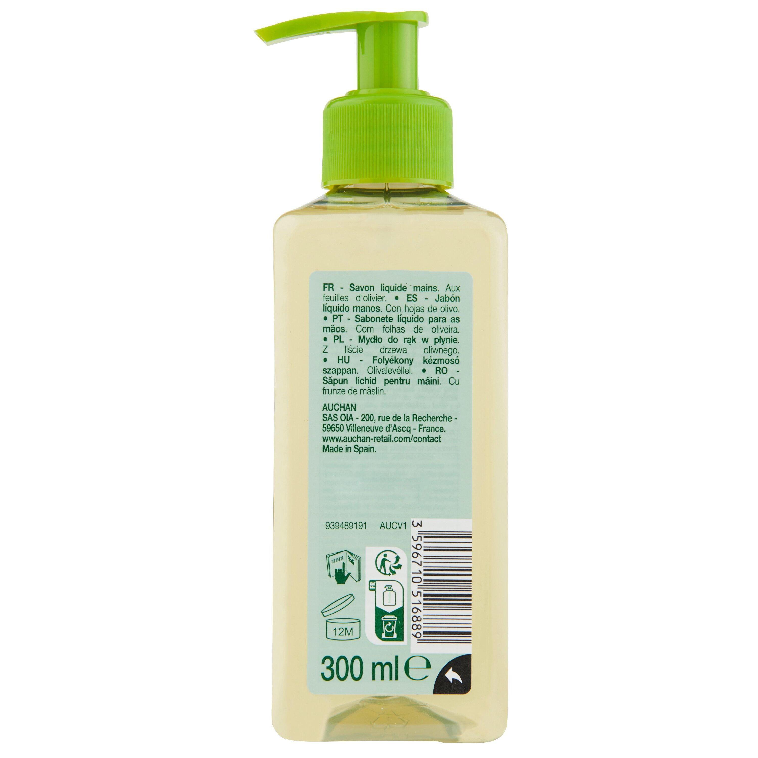 Voir la diapositive 2 : COSMIA BIO Savon liquide mains aux feuilles d'olivier 300ml