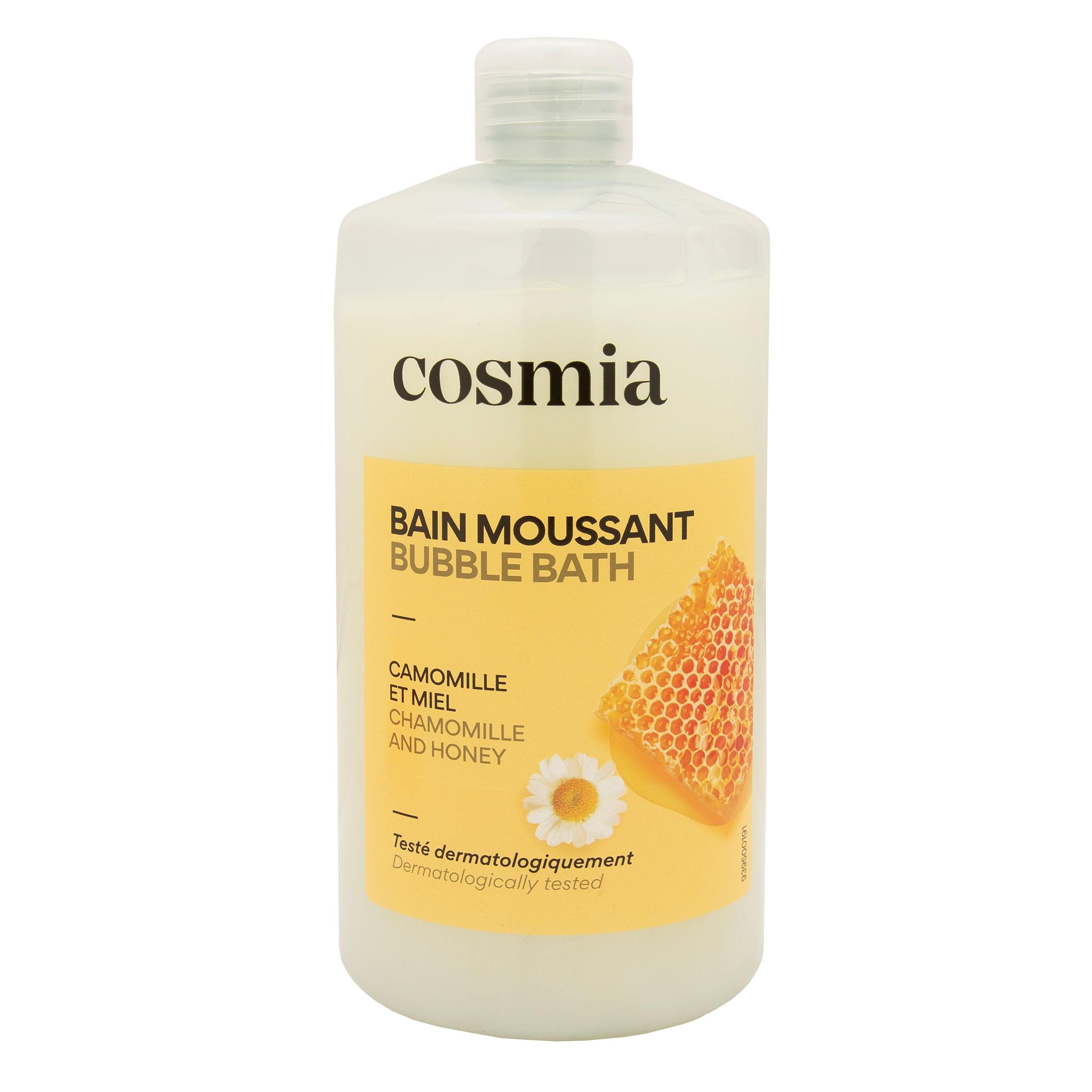 Voir la diapositive 3 : COSMIA Bain moussant camomille et miel 750ml