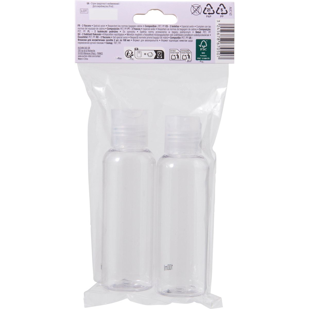 COSMIA Flacons 2x100ml