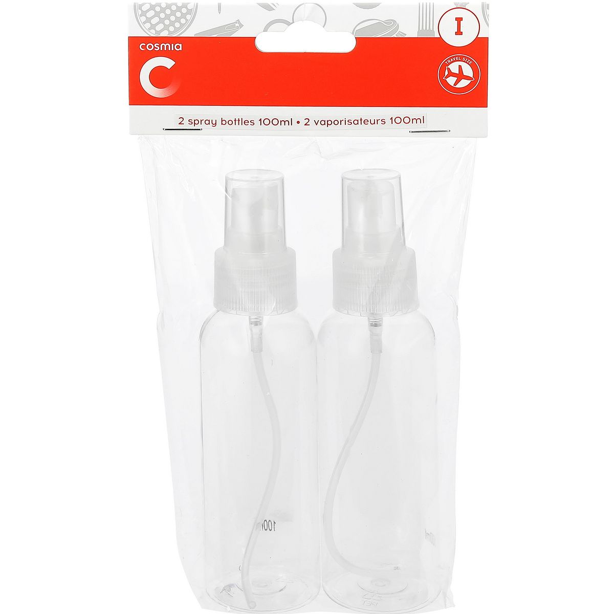 COSMIA Vaporisateurs 2 pièces 2x50ml