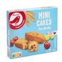 Voir la diapositive 3 : AUCHAN Mini cakes aux fruits sachets individuels 10 cakes 300g