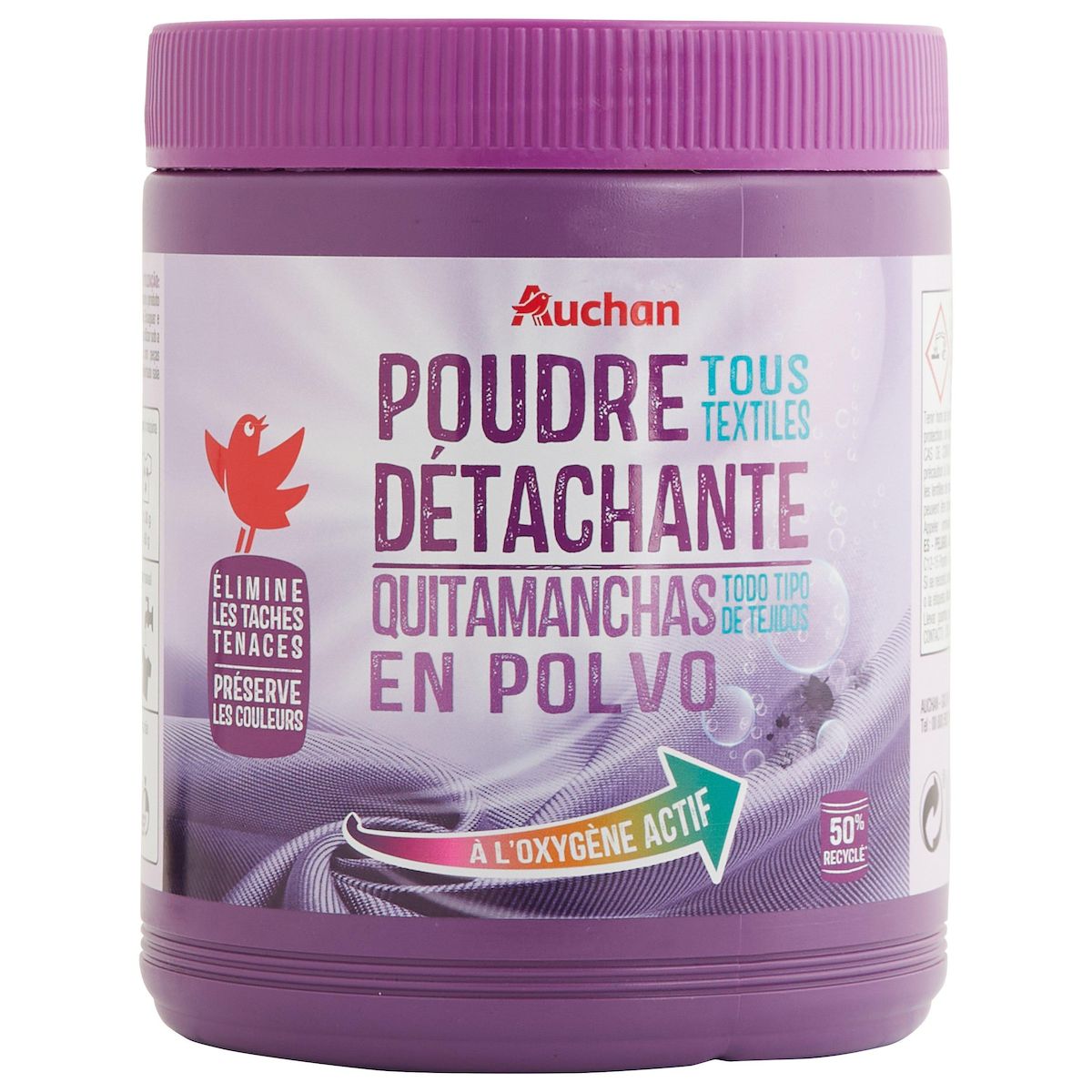 AUCHAN Poudre détachante tous textiles 1kg