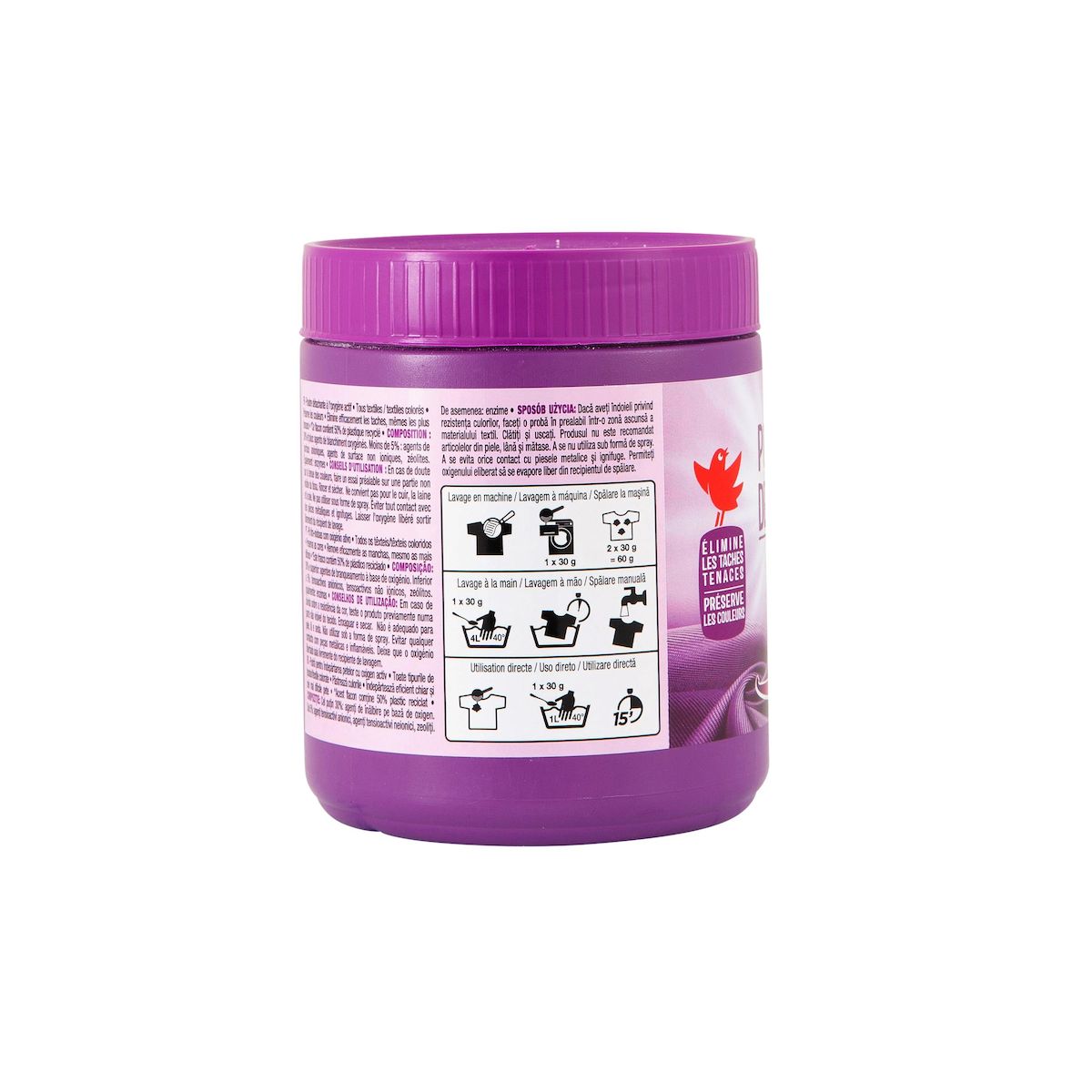 AUCHAN Détachant poudre activ clean 500g