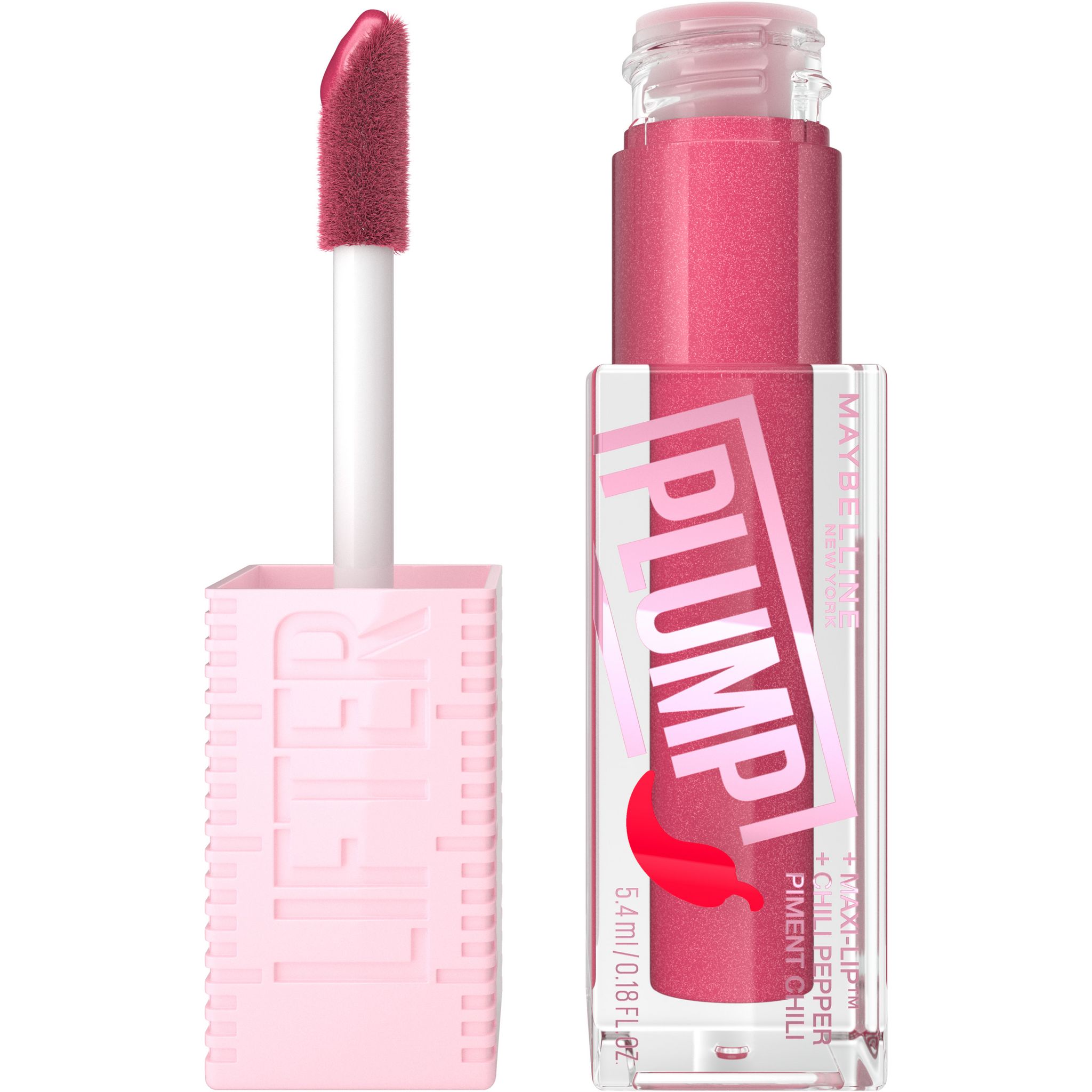 MAYBELLINE Lifter plump rouge à lèvres liquide 002 mauve bite 1 pièce
