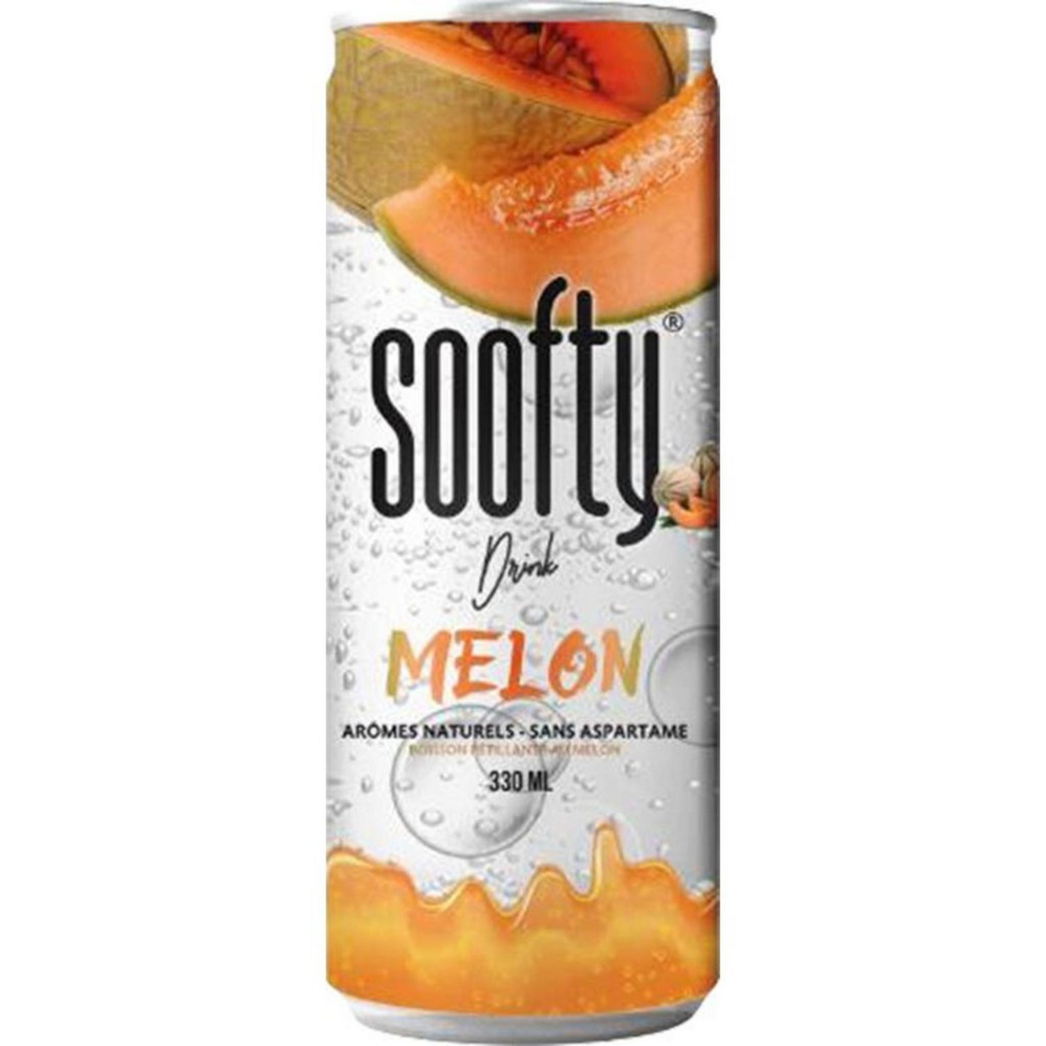 SOOFTY Boisson pétillante au melon 33cl