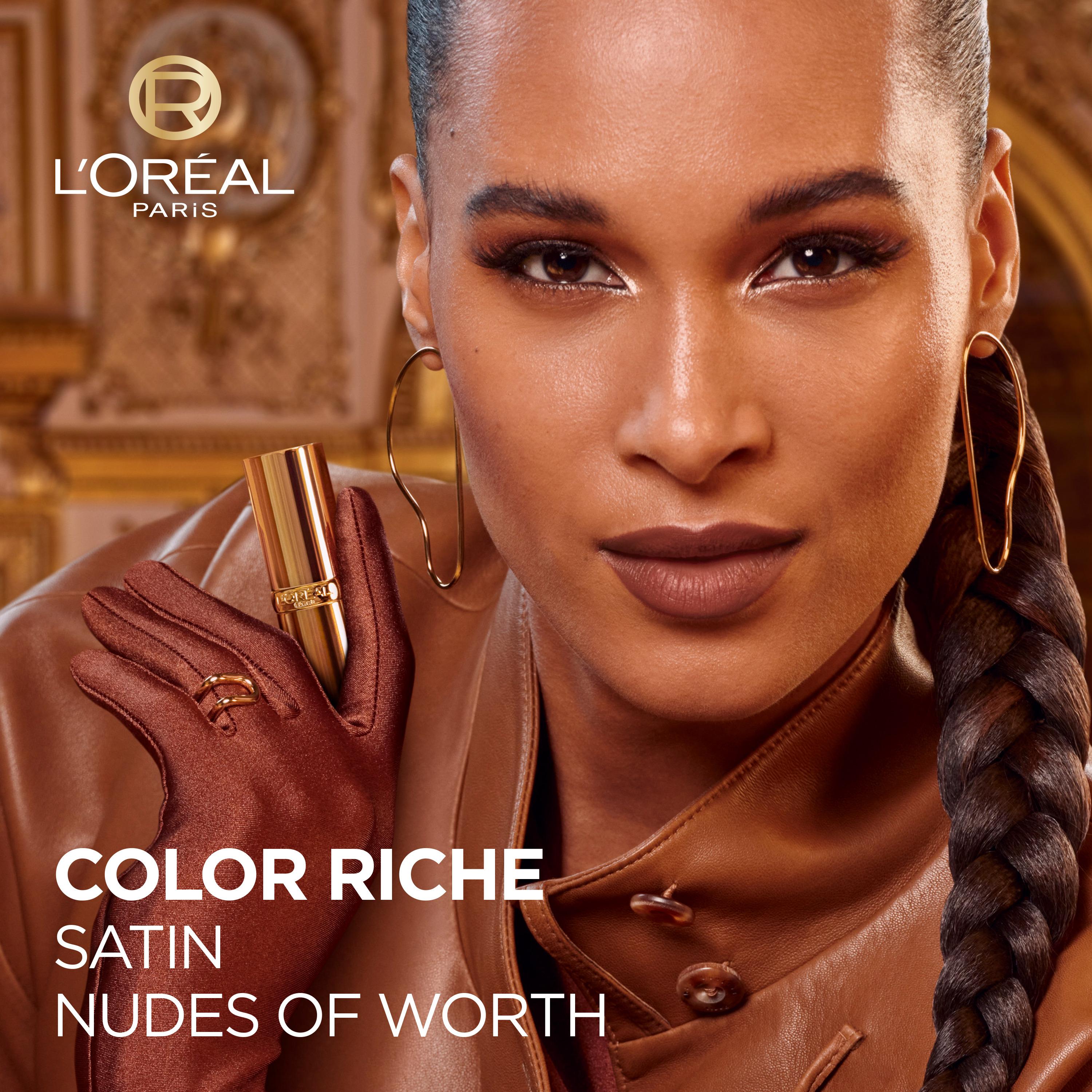 Voir la diapositive 2 : L'OREAL Color riche rouge à lèvres 601 worth it 1 pièce