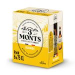 3 MONTS Bières blondes 8.5% bouteille 6x75cl