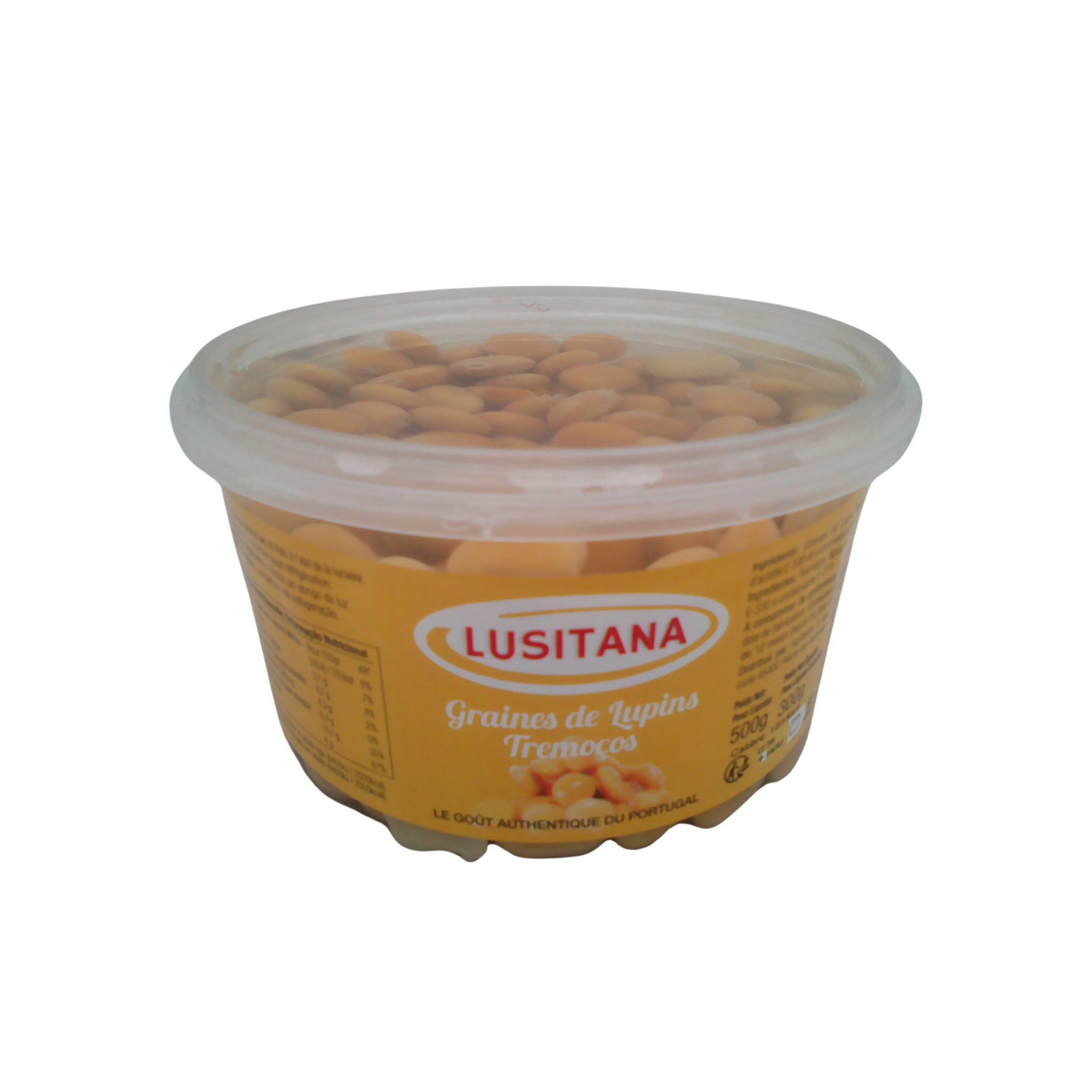 LUSITANA Graines de Lupins en barquette 300g