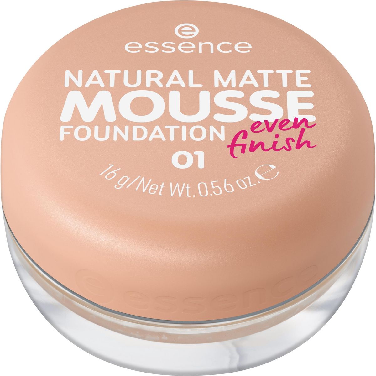 ESSENCE Natural mate fond de teint mousse 01 16g
