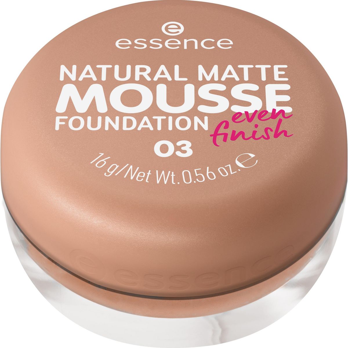 ESSENCE Natural mate fond de teint mousse 03 16g