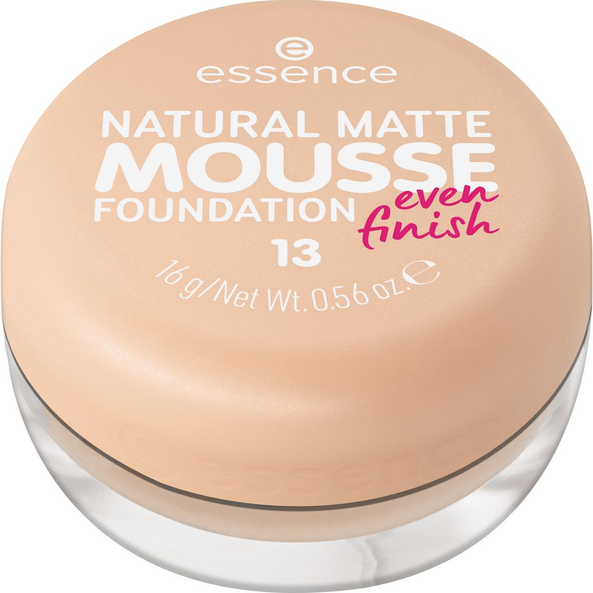 ESSENCE Natural mate fond de teint mousse 13 16g