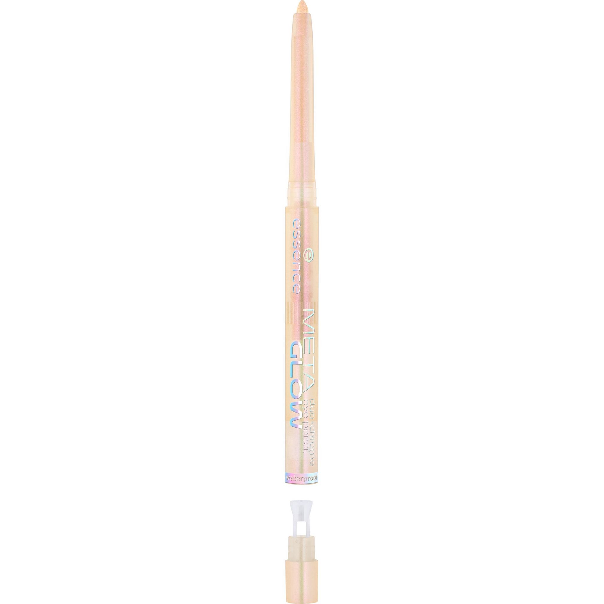 Voir la diapositive 2 : ESSENCE Meta glow duo chrome crayon pour yeux 01 chromatic love 1 pièce